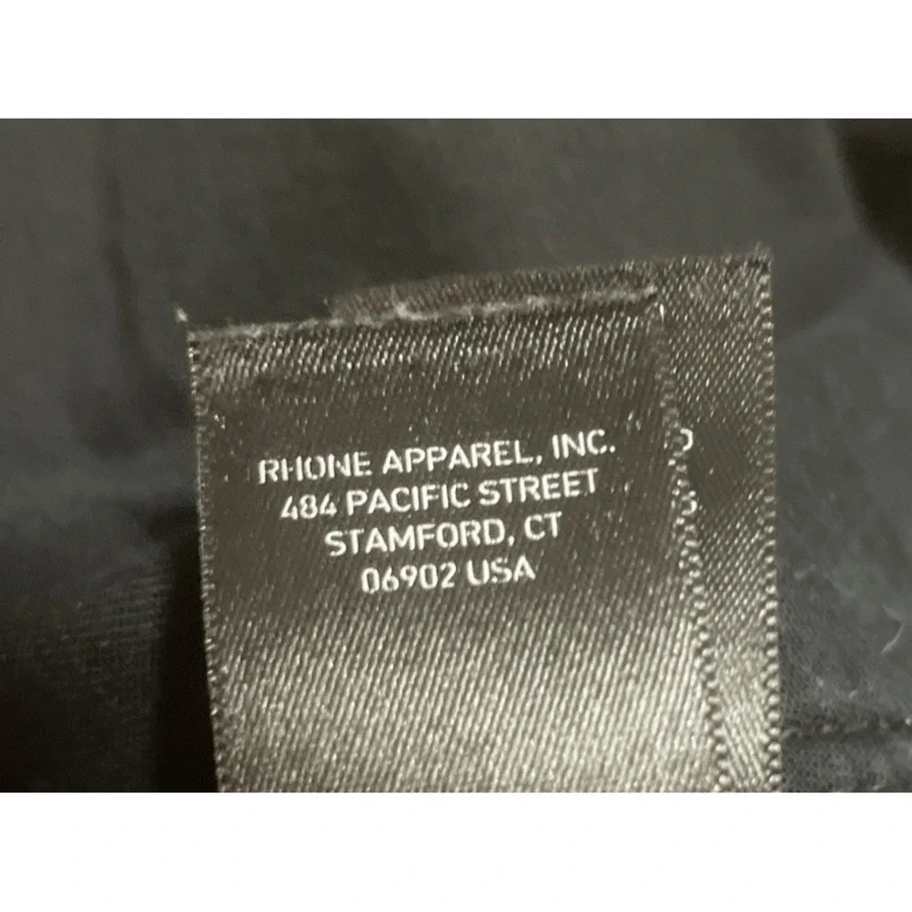 Men's Rhone Pants Size 32 Black Commuter Five Pocket 141364